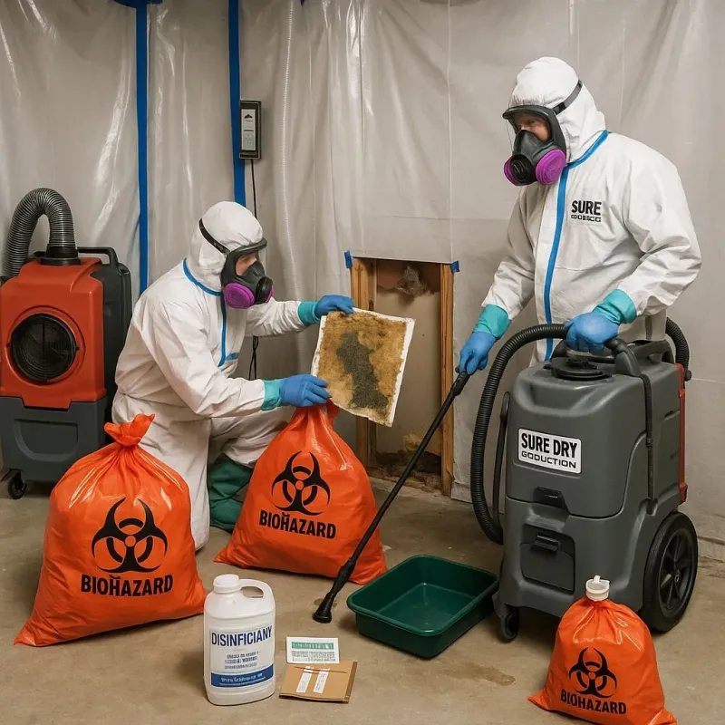 Contaminated Water Handling Protocols process in Miranda, PR