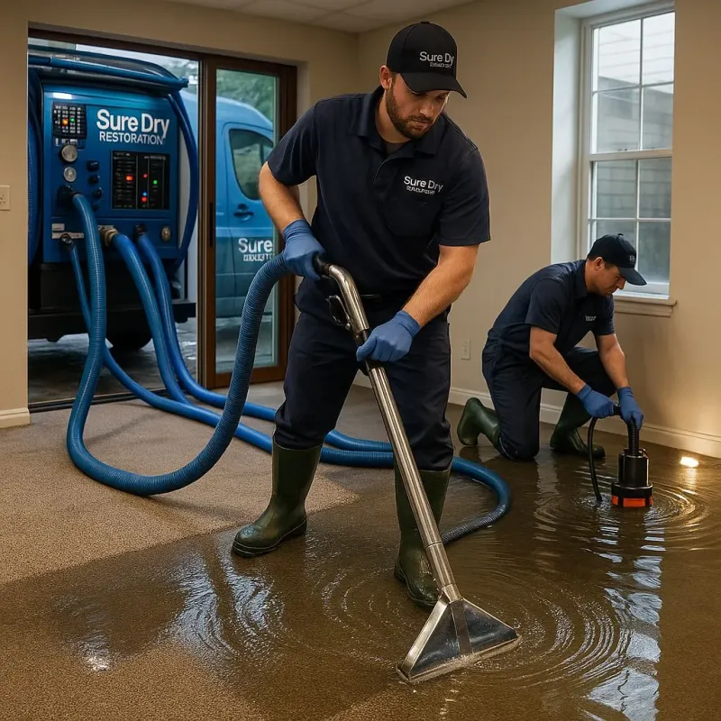 Water Extraction and Removal process in Miranda, PR
